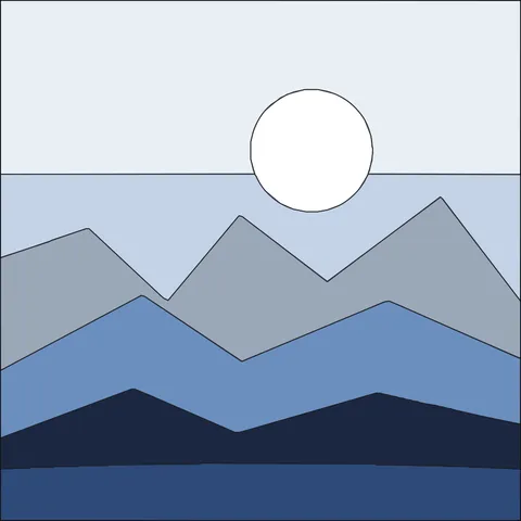 Mountain Range · Winter Frost