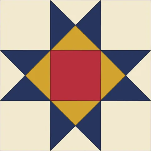 Ohio Star Quilt Block