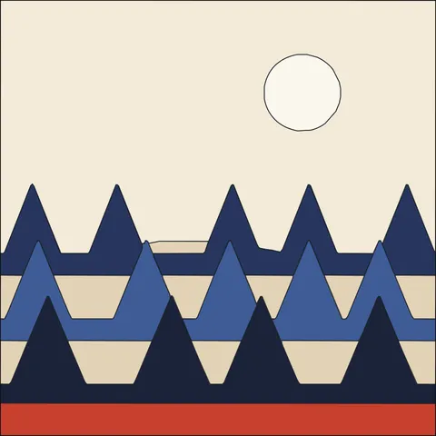 Pine Forest · Indigo & Vermilion 2
