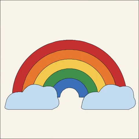 Rainbow and Clouds