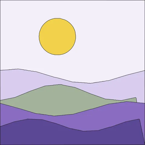 Rolling Hills · Lavender Field