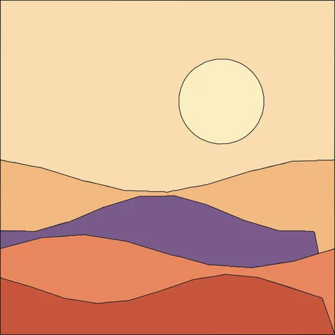 Rolling Hills · Sunset Glow