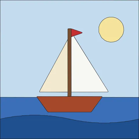 Sailboat at Sea