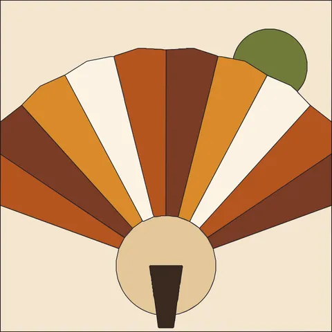 Folding Fan (Sensu) · Autumn Spice