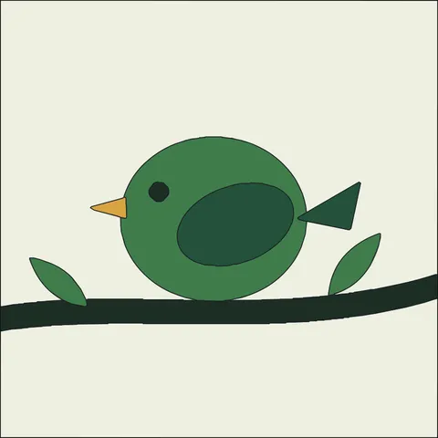 Songbird on a Branch · Forest Walk