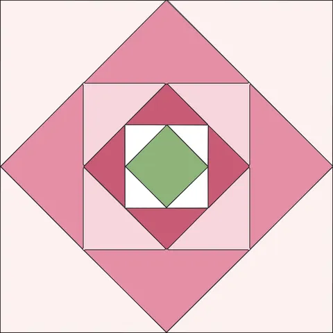 Square in a Square · Spring Blossom