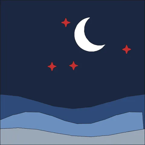 Starry Night Hills · Winter Frost 2
