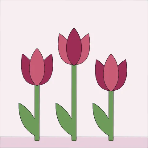 Tulip Trio · Berry Garden