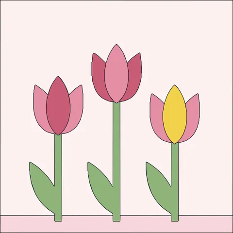 Tulip Trio · Spring Blossom