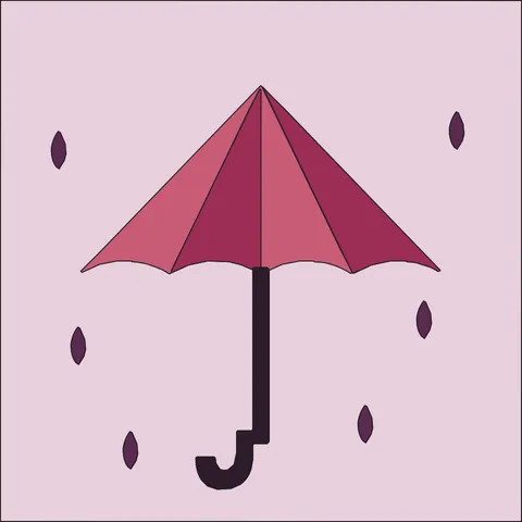 Rainy Day Umbrella · Berry Garden