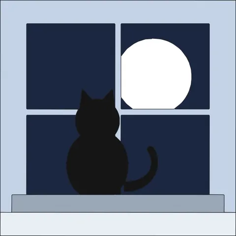 Cat in the Window · Winter Frost